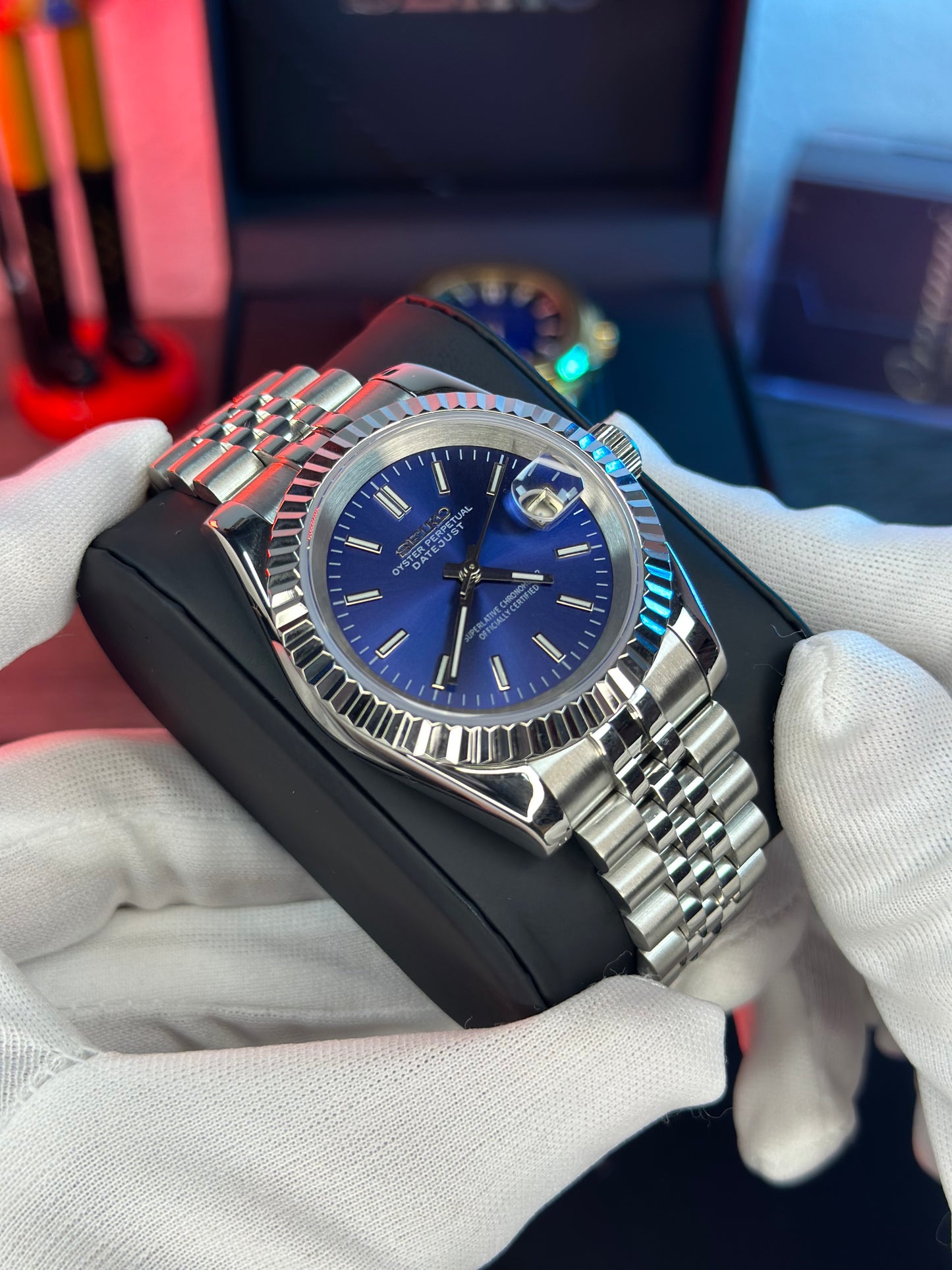 DateJust - Blue Dial