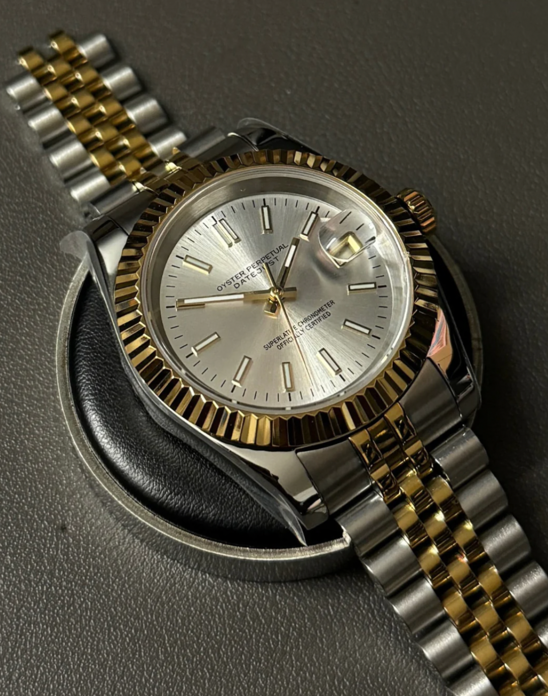 Seiko Mod | Datejust Two Tones - Color Gold