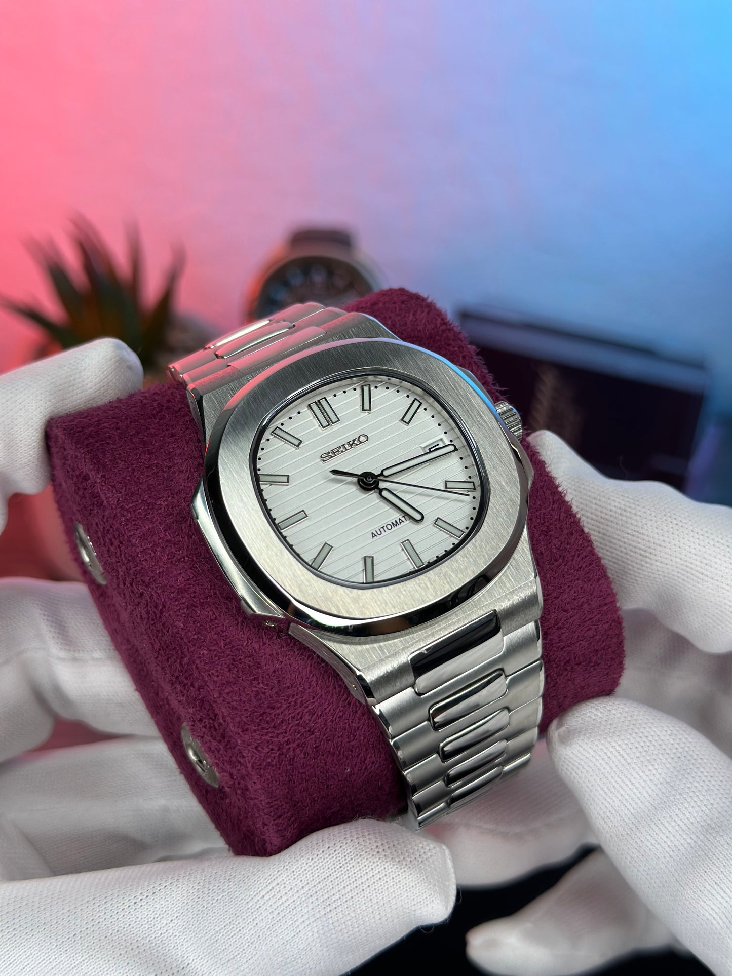 Nautiko White Mod Watch