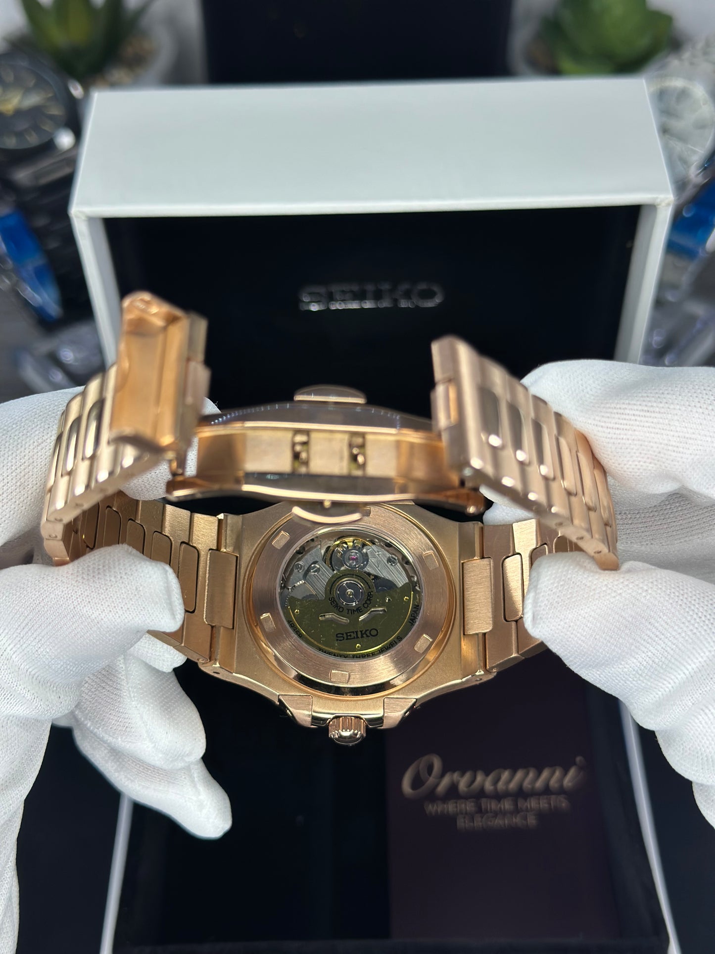 Nautiko Chocolate Dial (Open Heart) Mod Watch