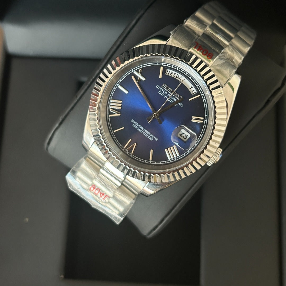 SeikoDay Date - Blue