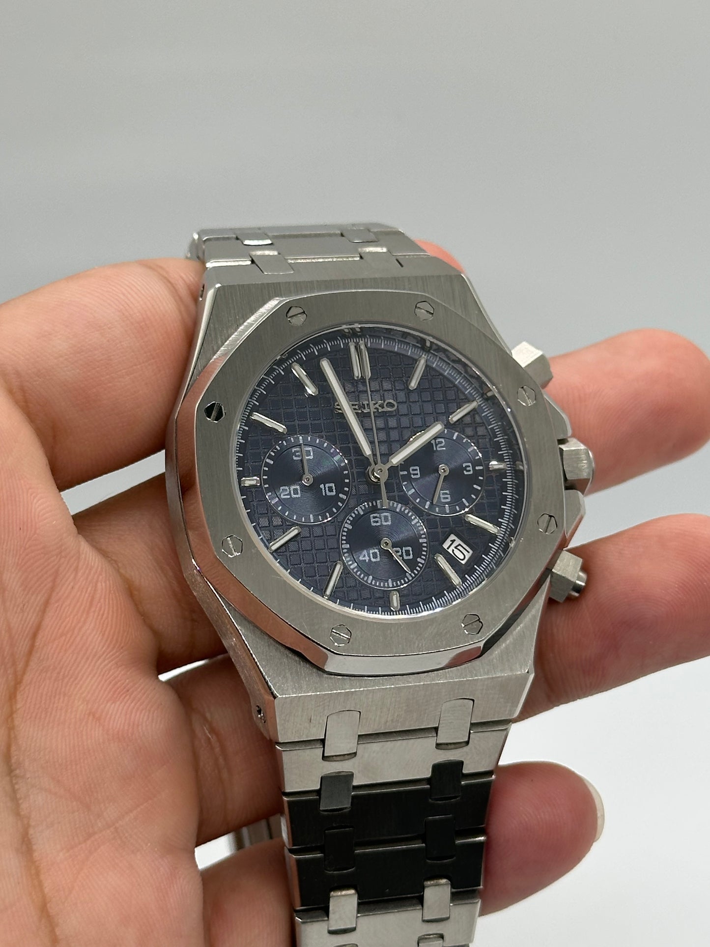 Royal Oak Chronograph- Navy Blue