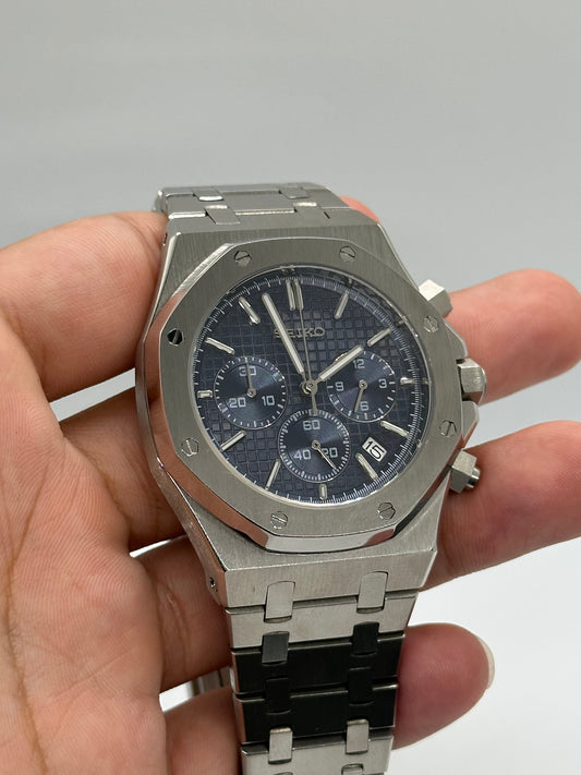 Royal Oak Chronograph- Navy Blue