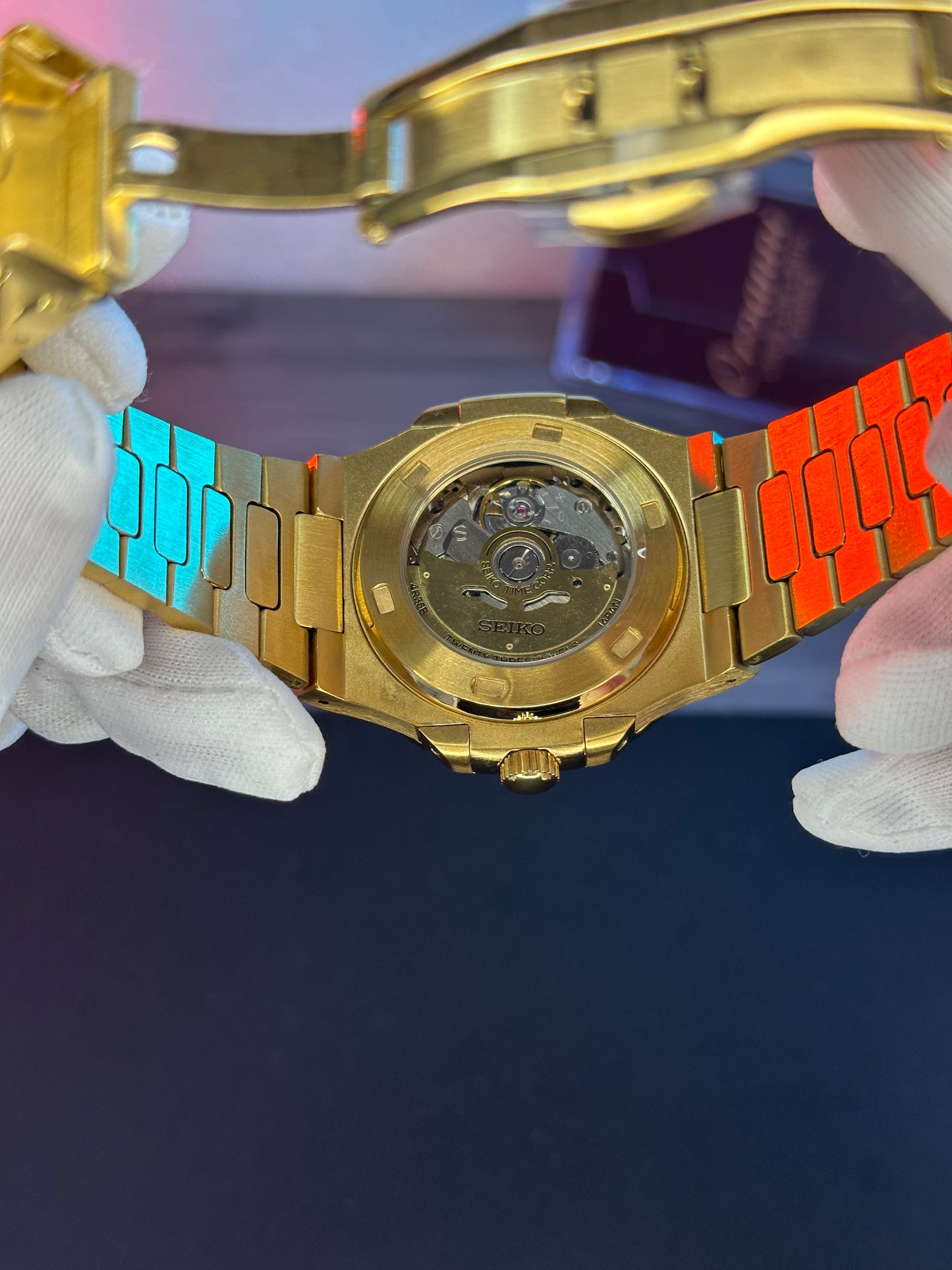 Nautiko CHOCOLATE DIAL (Open Heart) Mod Watch