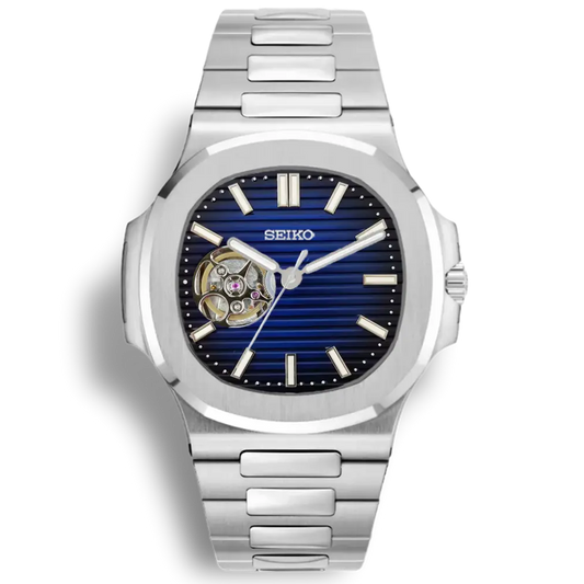 Nautiko Blue Dark (Open Heart) Mod Watch