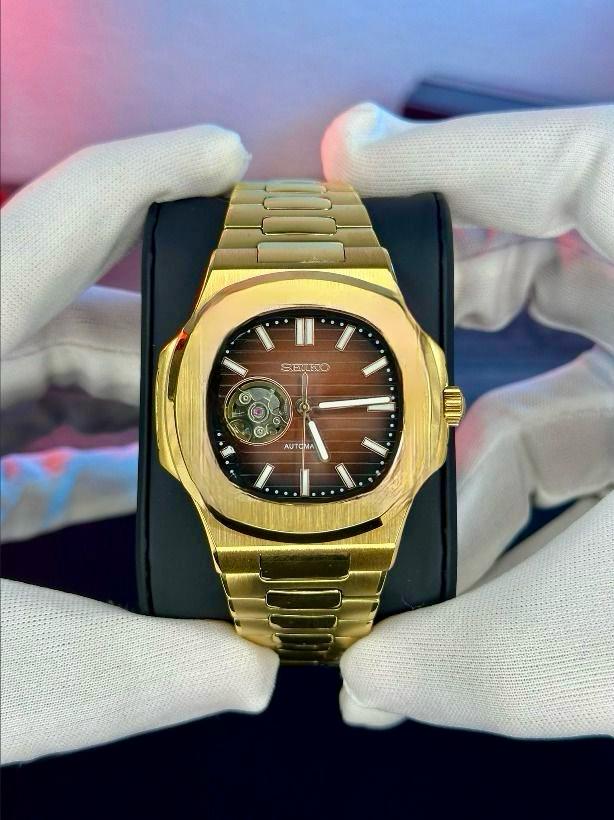 Nautiko Chocolate (Open Heart) Mod Watch