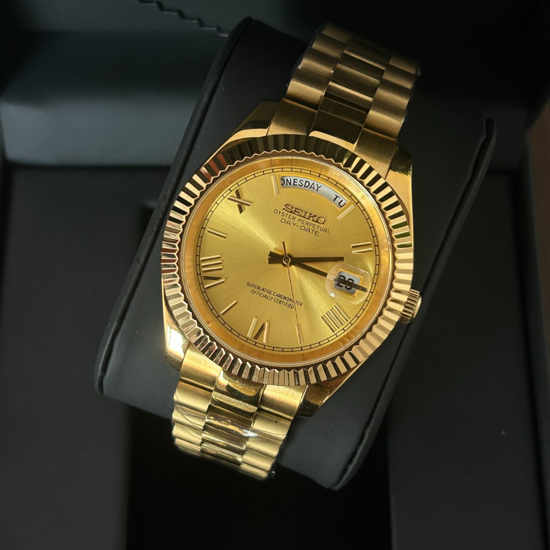Seikodate - Day Date Gold